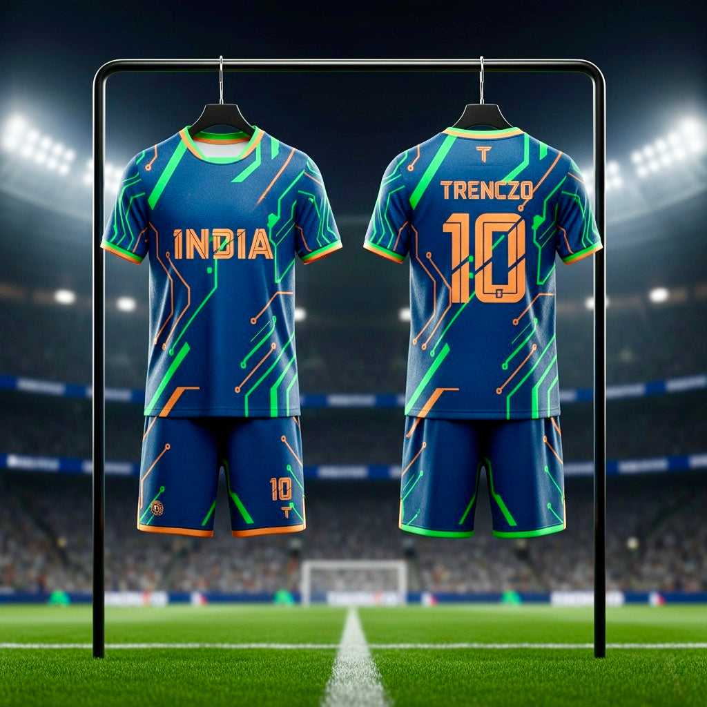 India Themed football jersey