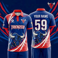 Bulls eye Themed Cricket jersey