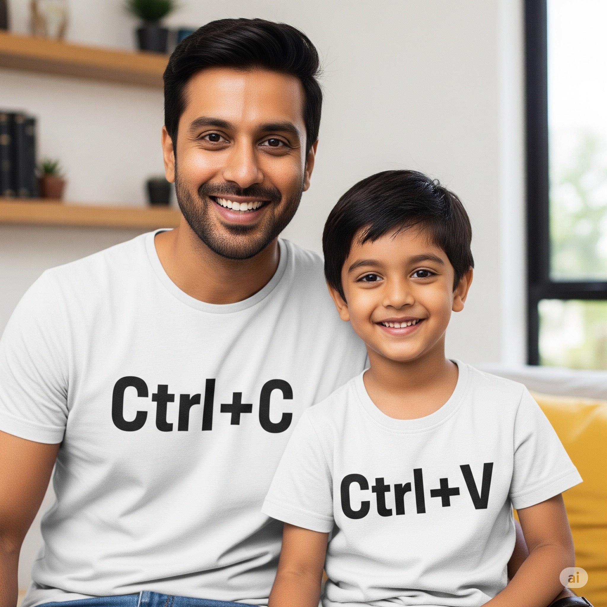 Father and son swag T-shirt