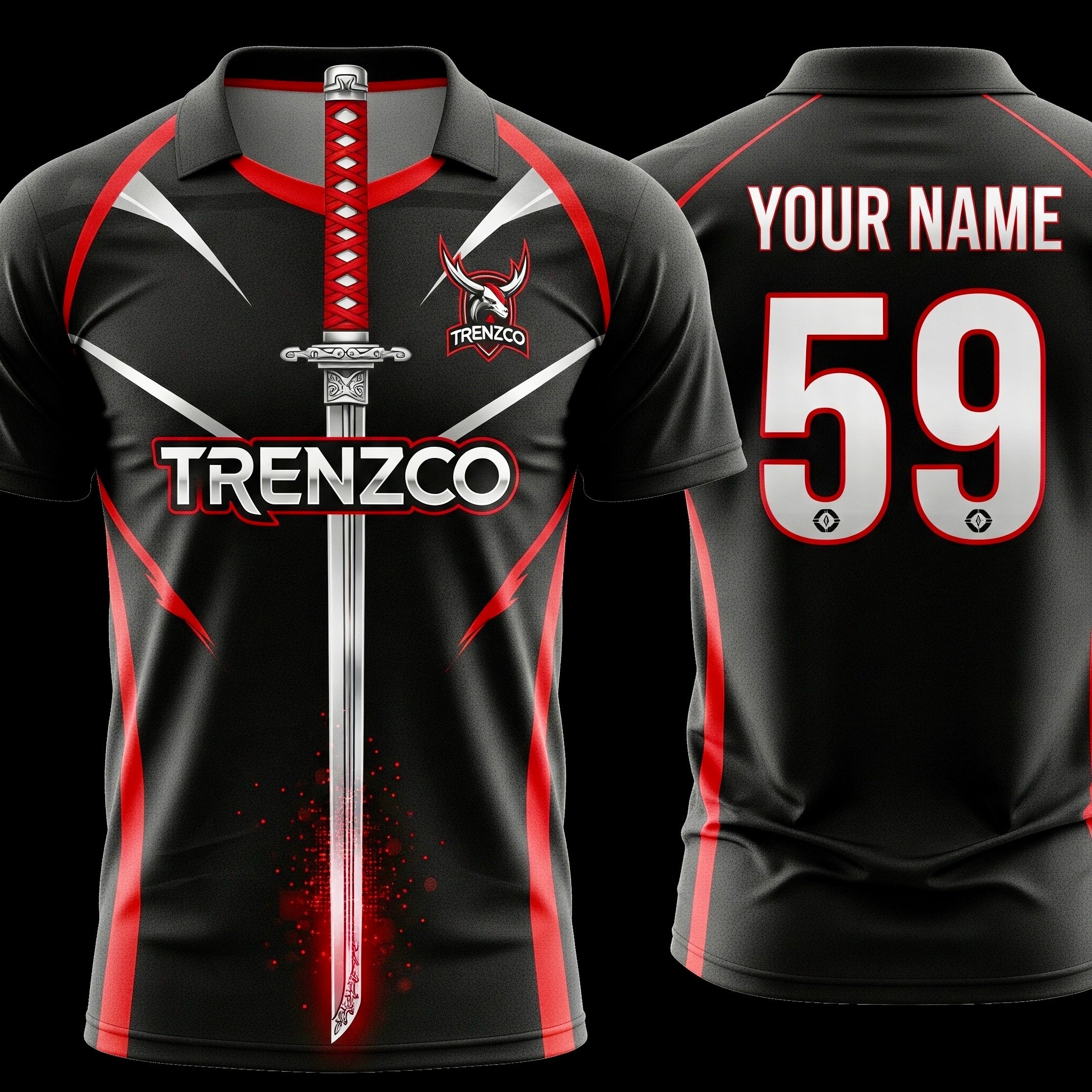 Spartan multicolour Themed Cricket jersey