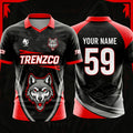 Fox Themed Cricket jersey