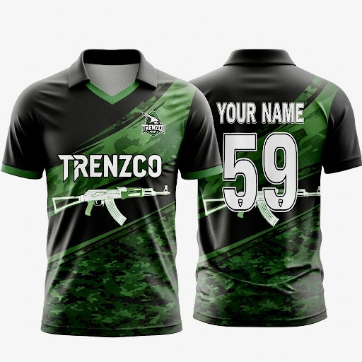 Battlefield Themed Cricket jersey
